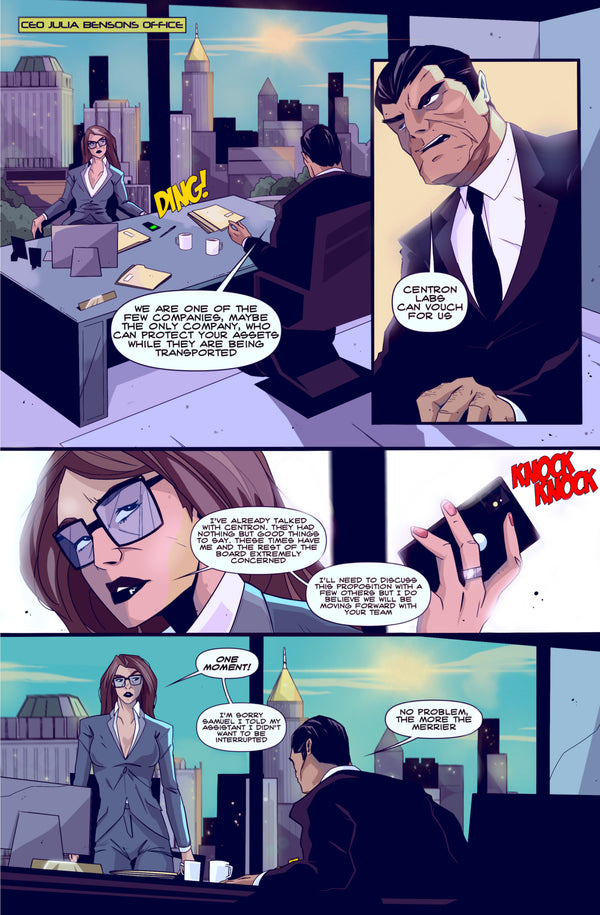 Terminus Veil Issue 3 - Physical Copy — preview page 1