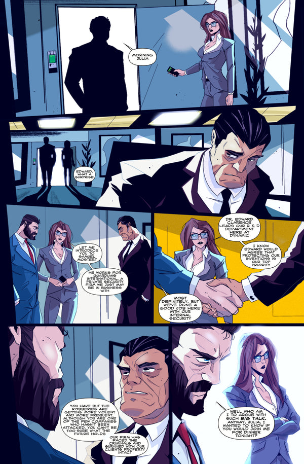 Terminus Veil Issue 3 - Physical Copy — preview page 2