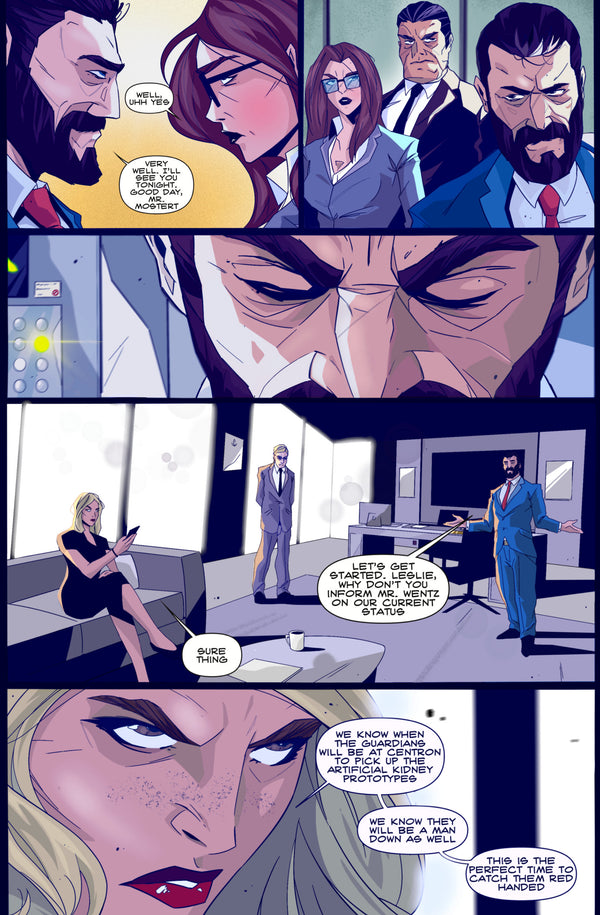 Terminus Veil Issue 3 - Physical Copy — preview page 3