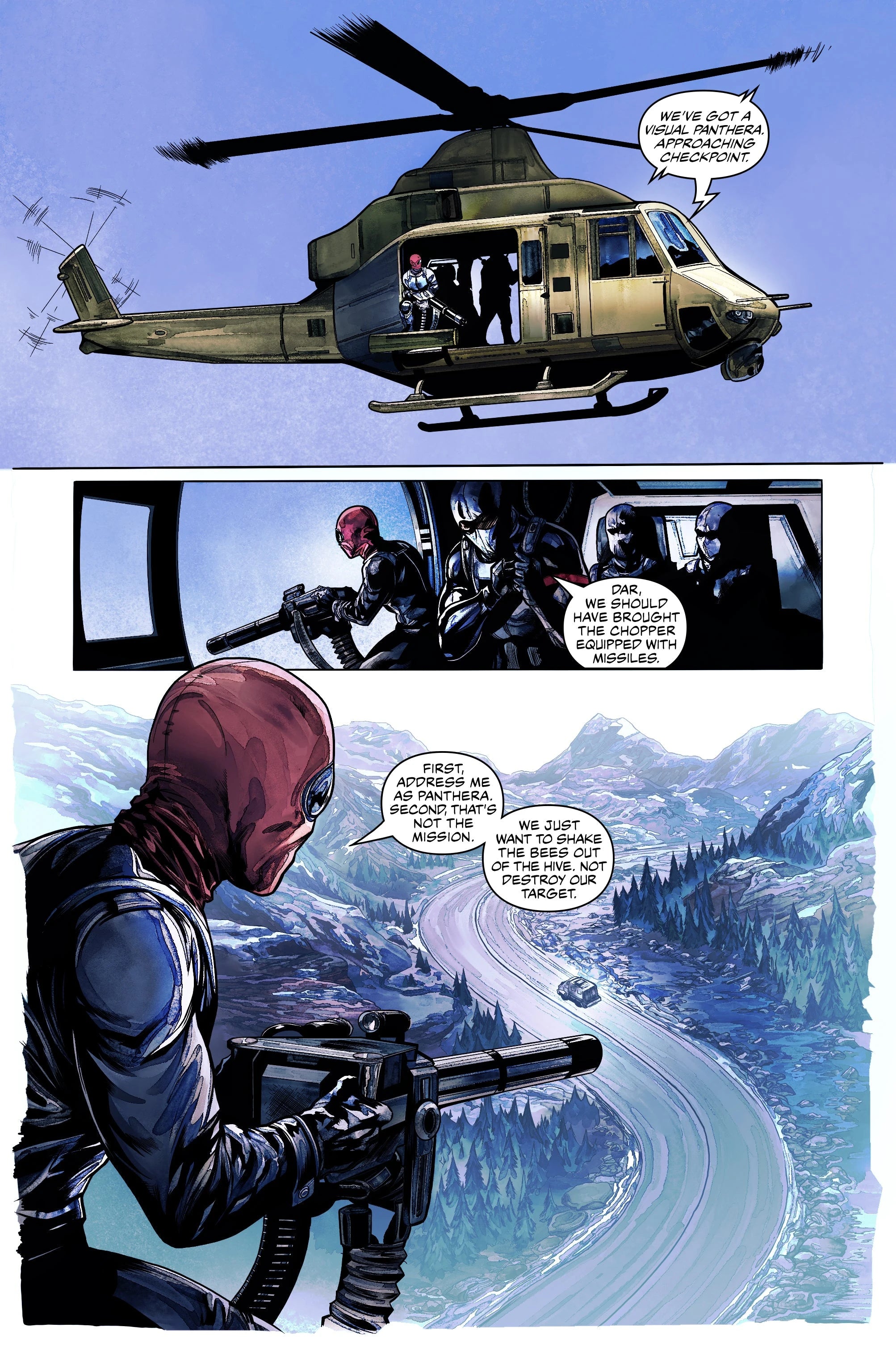 Terminus Veil Issue 1 interior page