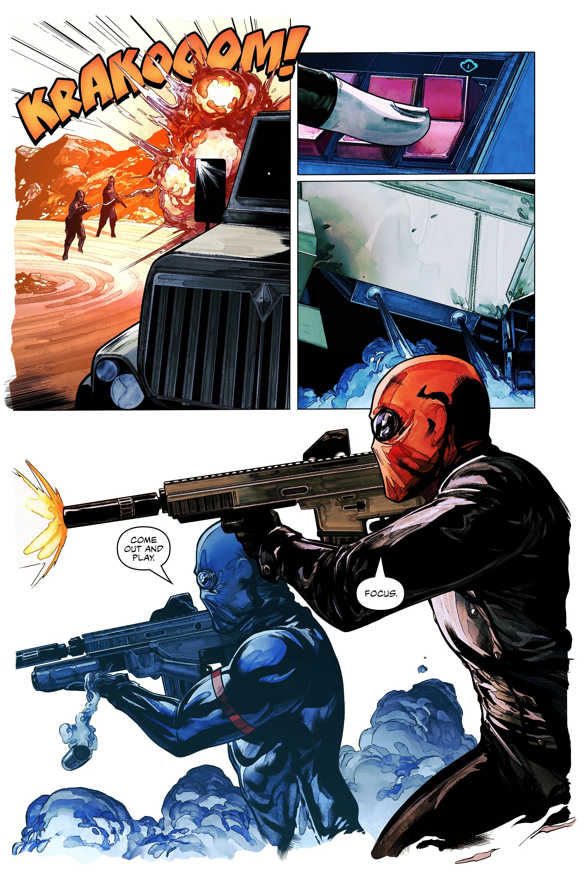 Terminus Veil Issue 1 interior page
